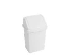 Image of 8 Litre Plastic Swing Bin Home / Office / Kitchen / Garden Rubbish Waste Dustbin