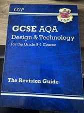 Image of CGP GCSE AQA 9-1 Design and Technology Revision Guide