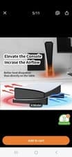 Image of For PS5 Pro/PS5 slim stand Console Horizontal Stand For Playstation 5 Pro/slim