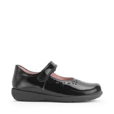 Image of Start Rite Emily Black Patent School Shoe