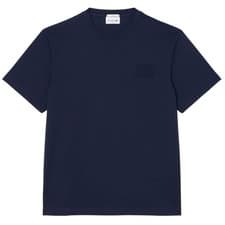 Image of LACOSTE EMBOSSED BRANDING JERSEY T-SHIRT