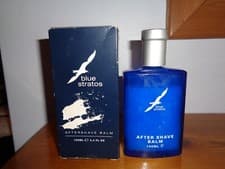 Image of BLUE STRATOS AFTER SHAVE BALM - 100ml (U S E D)