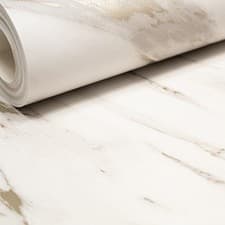 Image of Natural Marble Effect Wallpaper Metallic Gold Realistic Smooth Finish Lounge