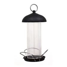 Image of Black Steel Seed Feeder Large and Small