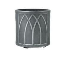 Image of Stewart 5120031 32 cm Round Versailles Planter Garden Flowers Plants - Pewter