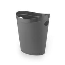 Image of Addis Eco 12L Waste Paper Bin Charcoal 100% Recycled Plastic Office