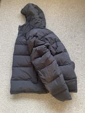 Image of Adidas Helionic Hood Down Jacket Never Worn Size Medium