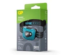 Image of GP DISCOVERY MOTION SENSOR HEADLAMP CH44 300 LUMENS SINGLE USE AND RECHARGEABLE