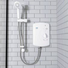 Image of Triton Cara Electric Shower - 9.5kW White (Seville, Enrich, Madrid 2, Alicante)