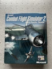 Image of Microsoft Combat Flight Simulator 2 WWII Pacific Theater PC Big Box Sealed