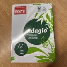 Image of A4 Coloured paper Rey Adagio Paper A4 80gsm Blue (Ream 500) RYADA080X419