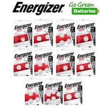 Image of Energizer CR2032 CR2025 CR2016 CR2450 3V Lithium Coin Cell Batteries LONG expiry