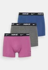 Image of MENS NIKE DRI FIT EVERYDAY COTTON STRETCH BOXER 3 PACK BRIEFS BLUE GREY PINK