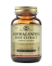 Image of Solgar Ashwagandha Root Extract 60 Vegetable Capsules
