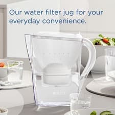 Image of BRITA Marella Water Filter Jug 2.4L White 3 MAXTRA PRO Pure Performance New