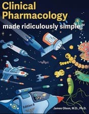 Image of Clinical Pharmacology Made Ridiculously Simple: Color Edition