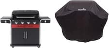 Image of Char-Broil Gas2Coal 440 Hybrid Grill Gas Barbecue, Black & 140 766 - Universal