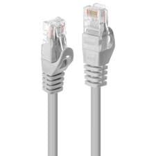 Image of LINDY 1m Cat.5e U/UTP Network Cable, Grey