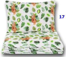 Image of 2 pc BEDDING SET BABY BED for COT 120x60 cm PILLOW CASE + DUVET COVER nursery