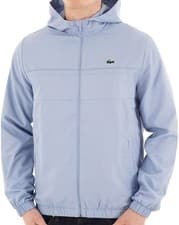 Image of Lacoste Sport Hooded Jacket Sky Blue