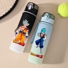 Image of Son Goku Saiyan Dragon Ball Water Bottle Large Capacity Portable Children Gifts