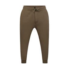 Image of Ralph Lauren Polo Joggers Brown Men's Double Knit Bottoms For Him