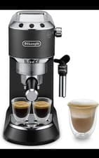 Image of De'Longhi Dedica Style Traditional Espresso Machine Coffee Maker EC685BK Black