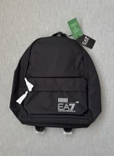 Image of EMPORIO ARMANI EA7 Train Core Backpack Black.