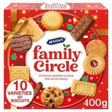 Image of McVitie's Family Circle Biscuit Selection 400g (Pack of 10)