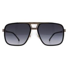 Image of Carrera Sunglasses Carrera 1071/S 2M2 9O Black Gold Grey Gradient