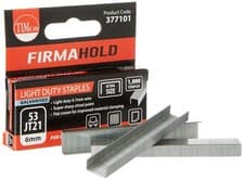 Image of TIMCO Light Duty Staples Chisel Point Galvanised 6mm-10mm 11.35mm Box of 1000
