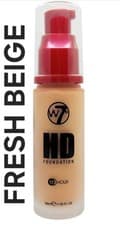 Image of W7 HD Foundation – Fresh Beige 30 ml Medium Coverage Matte New Seald