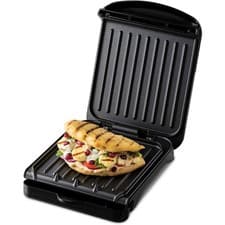 Image of George Foreman Small Fit Grill Griddle Hot Plate Toastie Maker Machine 760W