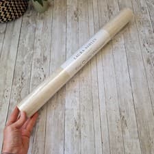 Image of Laura Ashley Annecy Linen Damask Smooth Wallpaper New Sealed Batch W064259-A/I