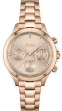Image of HUGO BOSS WOMENS HERA WATCH HB1502592 GOLD DIAL - WARRANTY - RRP 299.00