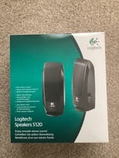 Image of Logitech S-120 Computer Speakers Black new in box
