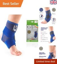 Image of Durable Adjustable Ankle Support for Kids - Ideal for Gymnastics & Active Play