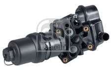 Image of Oil filter housing 109169 FEBI BILSTEIN for VW SEAT AUDI SKODA