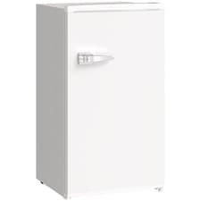 Image of HOMCOM 85L Freestanding Under Counter Fridge with Chiller Box, White