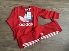 Image of Adidas Green Kids Tracksuit 18-24 Months BNWT Free Delivery