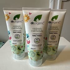 Image of Dr. Organic Calendula Un-fragranced Vegan Body Lotion 200ML x3