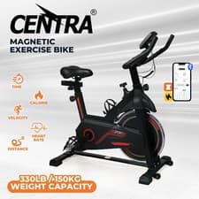 Image of Centra Magnetic Exercise Bike Smart Cardio Cycle Spinning Bike Training Fitness