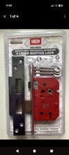 Image of UNION 5 LEVER Stainless STEEL 67MM MORTICE SASHLOCK BS3621:2007 LARGE DEADBOLT