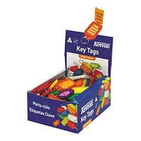Image of Kevron Plastic Clicktag Key Tag Assorted (100 Pack) ID5AC100