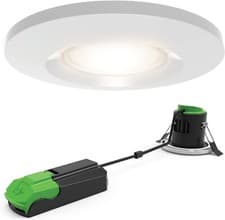 Image of 4lite Smart WiZ Connected IP65 Fixed Fire Rated Downlight 8w 675lm WiFi Bluetoot