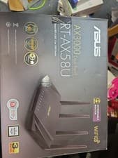 Image of ASUS RT-AX58U V2 AX3000 WiFi 6 Router Dual-Band Quad-Core