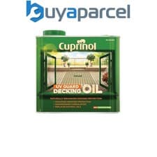 Image of Cuprinol 5122410 UV Guard Decking Oil Natural 2.5 litre CUPDON25L