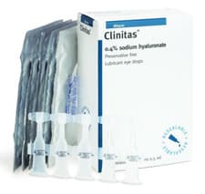 Image of Clinitas Lubricant Eye Drops - Preservative Free - 30 Resealable Droppers