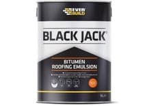 Image of Everbuild 906 Blackjack Bitumen Roofing Emulsion Waterproof 5 Litre