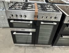 Image of Leisure CK90F530X Cookmaster 90cm Dual Fuel Range Cooker 5 Burners Stainless
